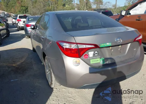 2016 Toyota Corolla Le Plus from USA, damaged, VIN 2T1BURHE7GC541788